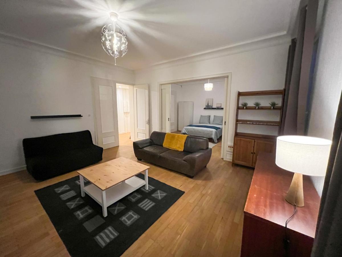 Chambres Privees -Private Room- Dans Un Spacieux Appartement - 100M2 Centre Proche Gare Mulhouse Esterno foto